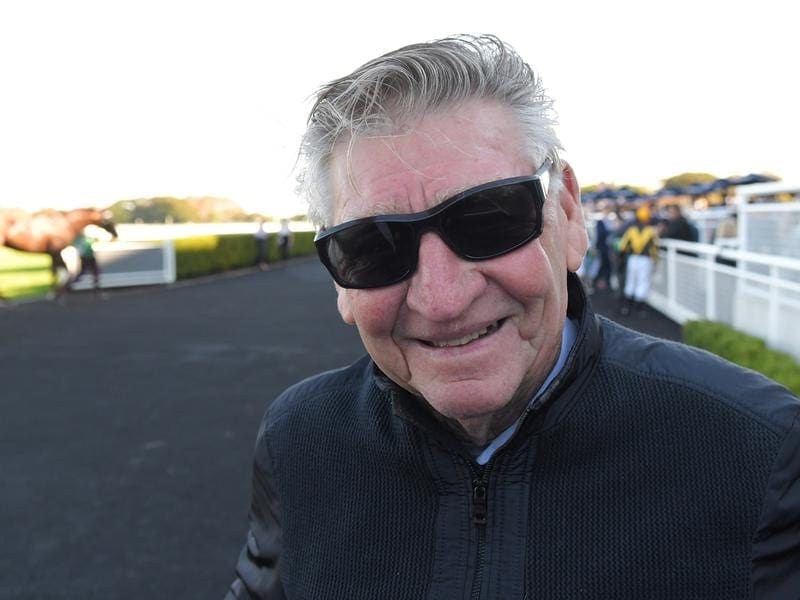 Les Bridge will saddle up Helga and Slow Burn for Randwick's meeting on the Kensington track. Les Bridge.