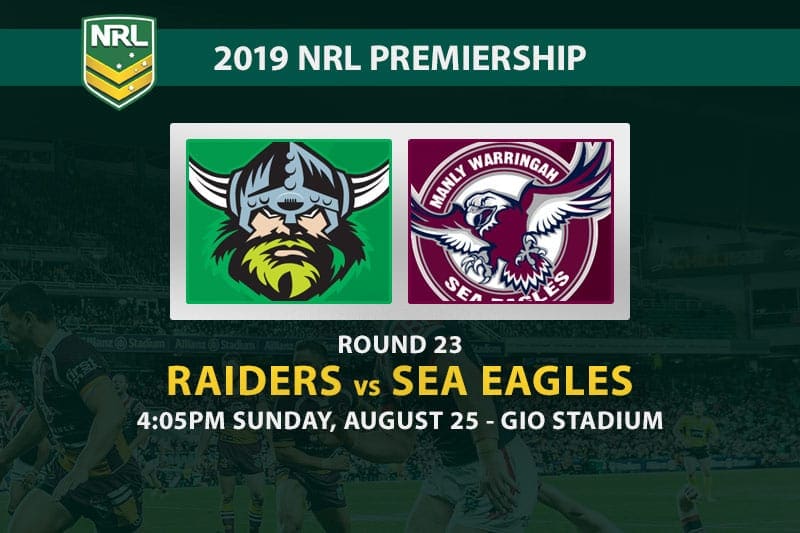 Raiders vs Sea Eagles betting tips