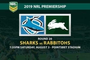 Sharks vs Souths NRL Round 20 betting tips