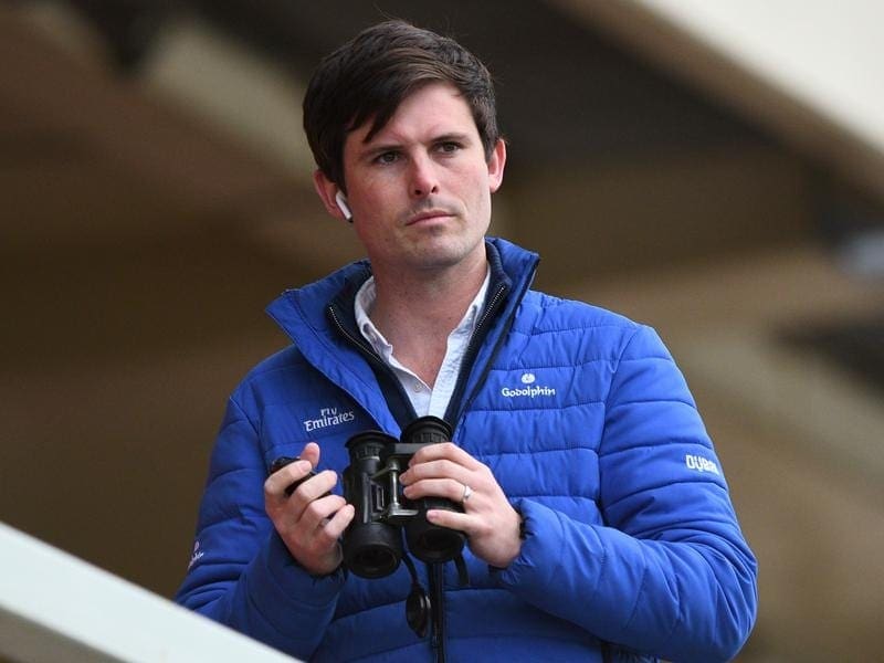 Trainer James Cummings has watched several of Godolphin's horses work at The Valley. james cummings