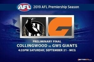 Collingwood vs GWS betting tips