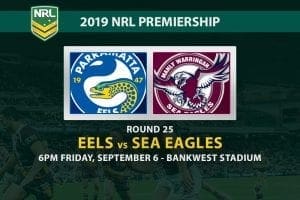 Eels vs Sea Eagles NRL 2019 odds