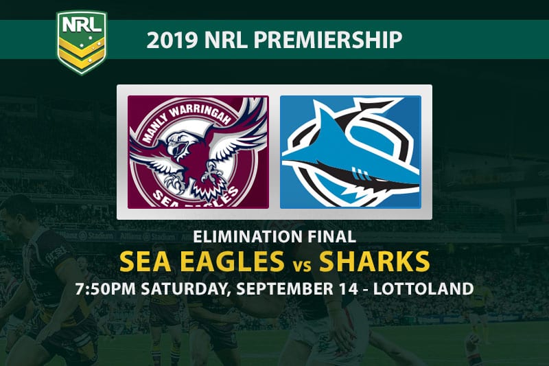 Manly Sea Eagles vs Cronulla Sharks NRL Finals 2019