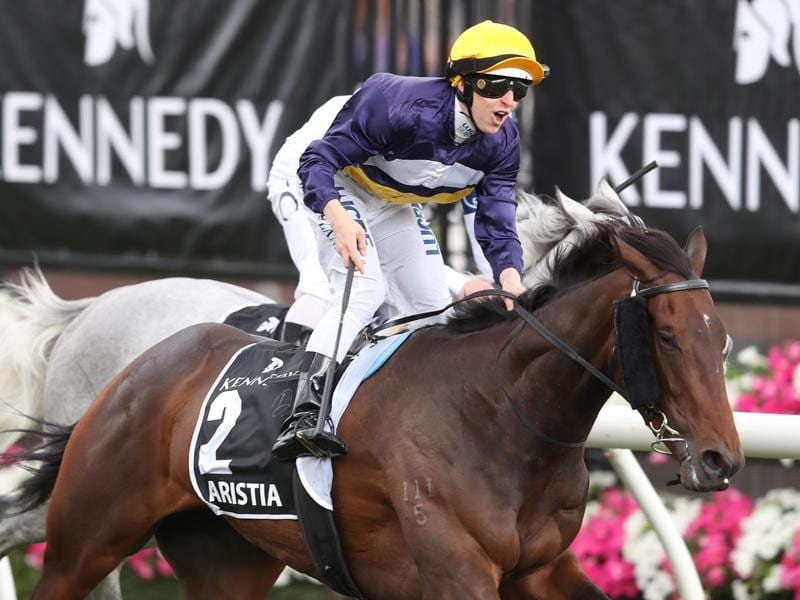 Aristia will contest the Group One Empire Rose Stakes.
