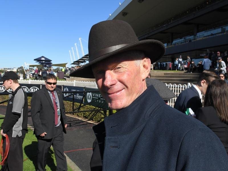 Danny Williams is counting on Rent A Rock's staying pedigree to shine in the Spring Champion Stakes. Danny Williams.