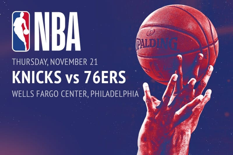 New York Knicks vs Philadelphia 76ers betting odds and tips