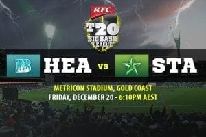 Heat vs Stars BBL betting tips