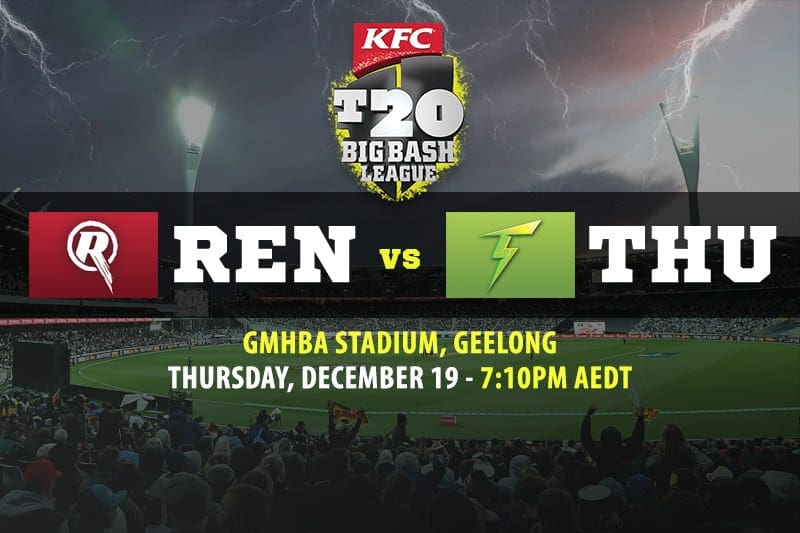 Renegades vs Thunder BBL betting tips