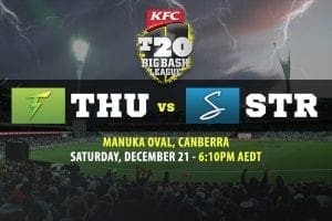 Thunder vs Strikers BBL betting tips