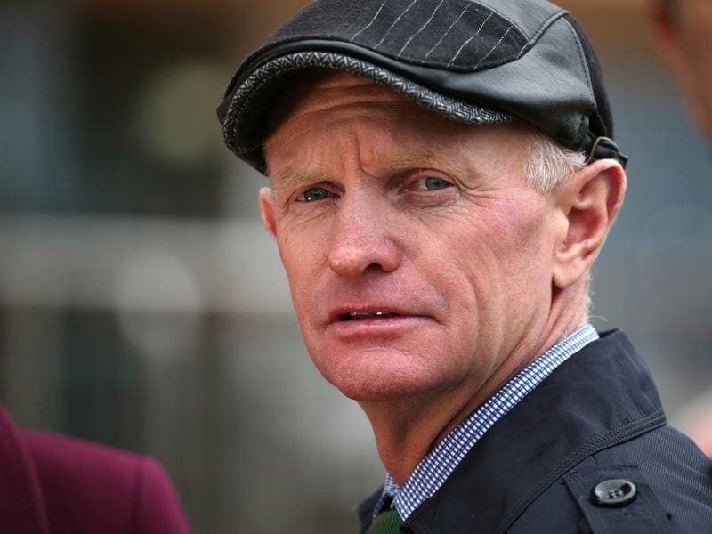 Trainer Phillip Stokes has a back-up plan to race Sansom at Flemington if Caulfield is called off. phillip stokes
