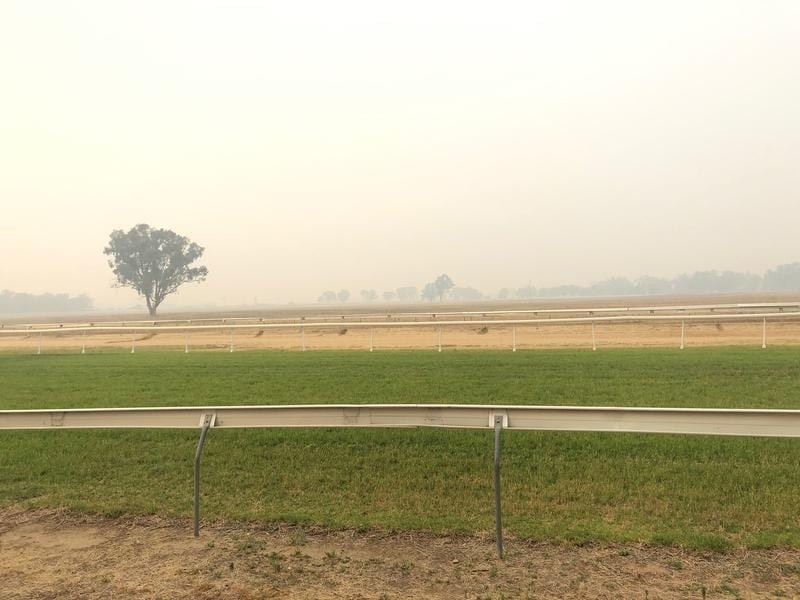 smoke haze albury racecourse