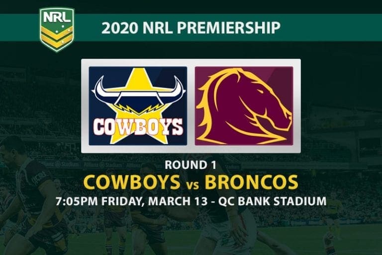North Queensland Cowboys vs Brisbane Broncos NRL betting tips