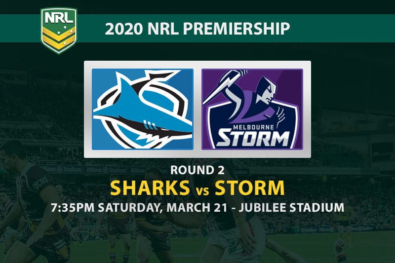 Cronulla Sharks vs Melbourne Storm betting tips NRL Round 2