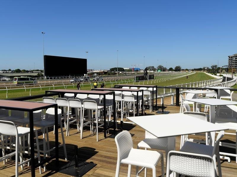 Eagle Farm Racecourse will be ready to resume racing behind closed doors later than planned. eagle farm