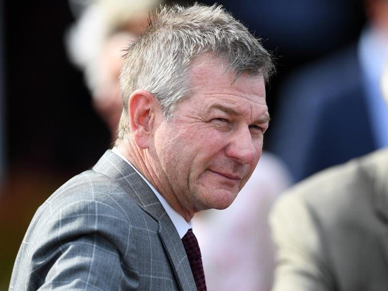 Trainer Kris Lees says import Danceteria will appreciate taking a step back in class at Randwick. Trainer Kris Lees.
