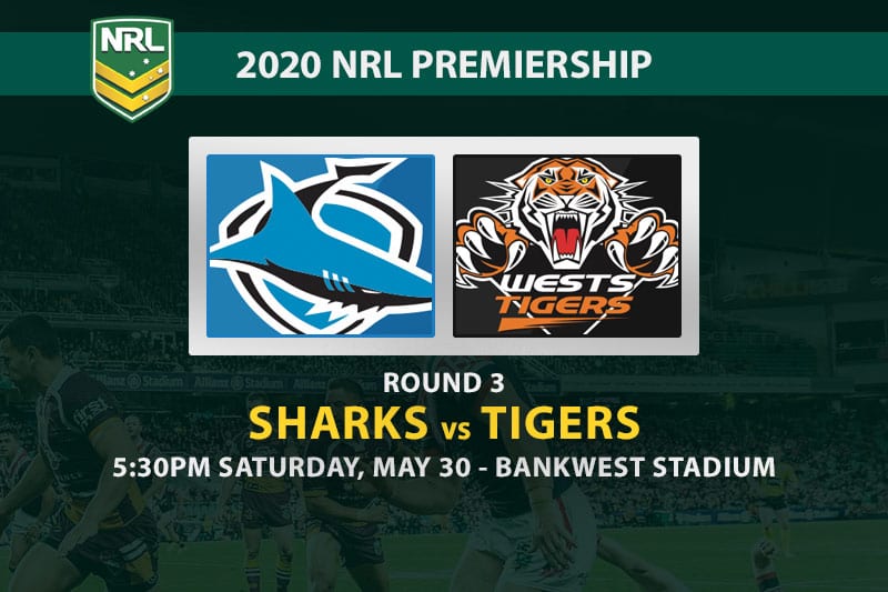 Sharks vs Tigers NRL betting tips