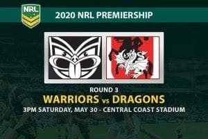 Warriors vs Dragons NRL betting tips