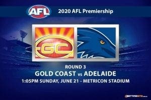 Suns vs Crows AFL betting tips