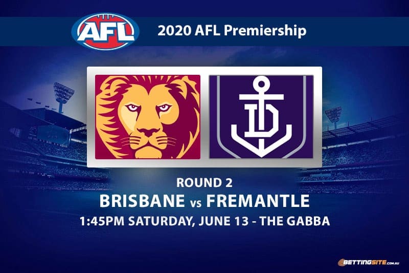 Brisbane Lions Vs Fremantle Betting Tips Afl 2020 Round 2