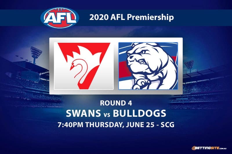 Swans vs Bulldogs AFL betting tips