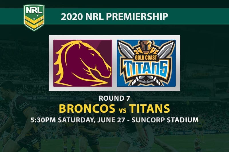 Broncos vs Titans NRL betting tips