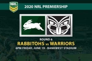 South Sydney Rabbitohs vs New Zealand Warriors