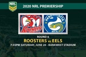 Roosters vs Eels NRL betting tips