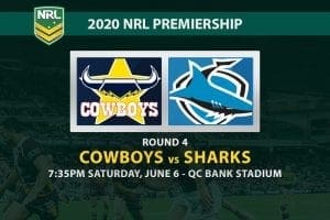 North Queensland Cowboys vs Cronulla Sharks