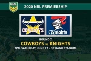 North Queensland Cowboys vs Newcastle Knights