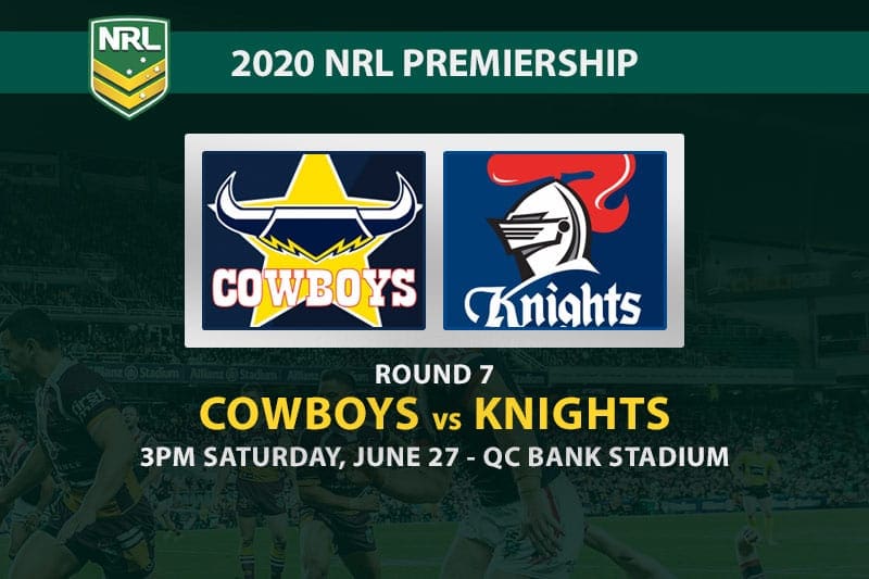 North Queensland Cowboys vs Newcastle Knights