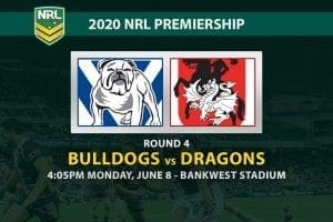 Canterbury Bulldogs vs St George Illawarra Dragons