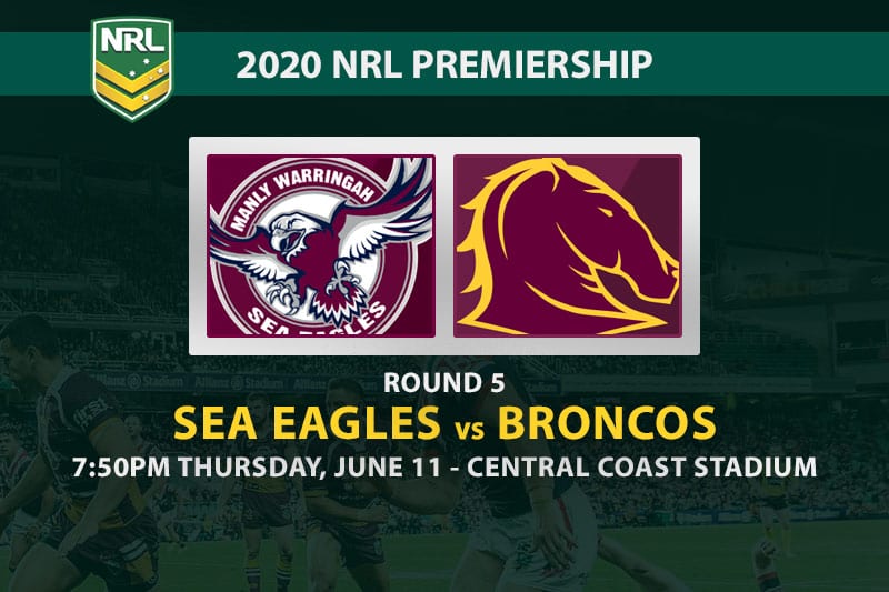 Sea Eagles vs Broncos NRL betting