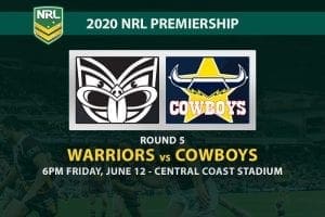 New Zealand Warriors vs North Queensland Cowboys