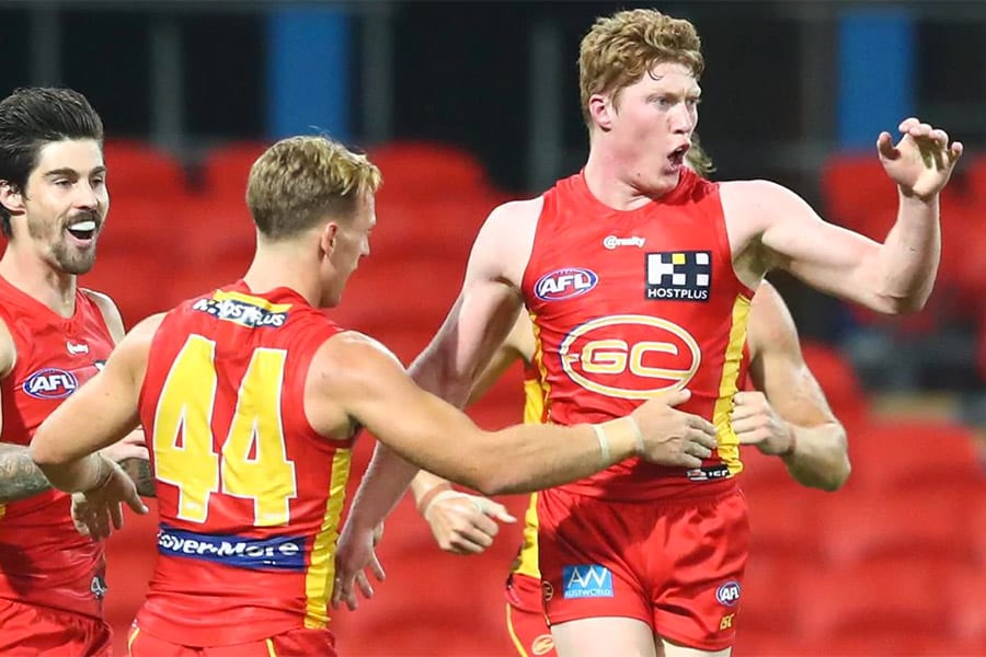 AFL Rising Star betting has been suspended following Matthew Rowell injury in round 1 2021