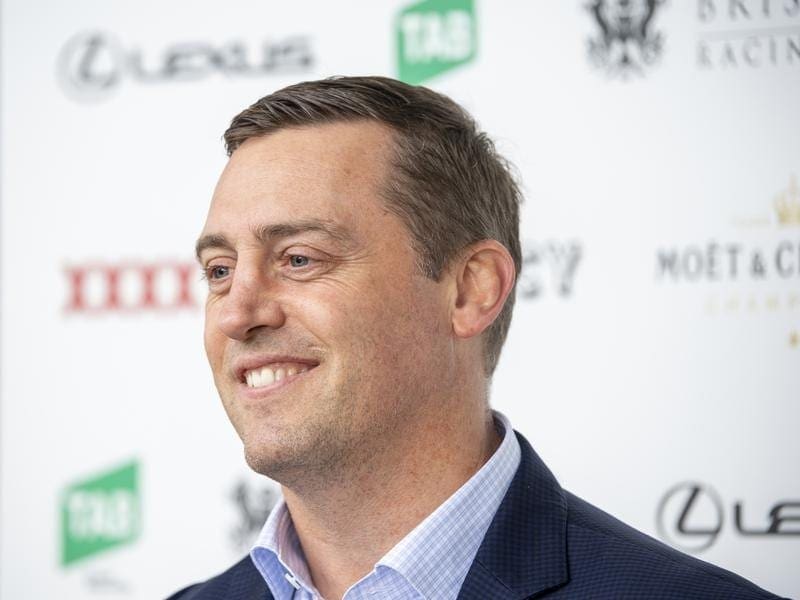 Trainer Tony Gollan holds an impressive hand in the Listed Gai Waterhouse Classic at Ipswich. Brisbane trainer Tony Gollan.