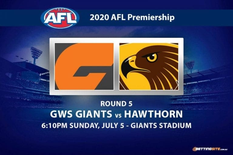 GWS Giants vs Hawthorn betting tips AFL 2020 Round 5