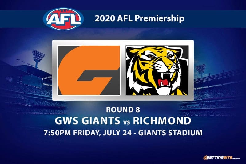 Giants vs Tigers AFL betting tips