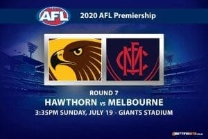 Hawks vs Demons AFL betting tips