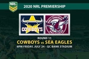 North Queensland Cowboys vs Manly Sea Eagles