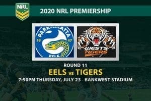 Eels vs Tigers NRL betting tips