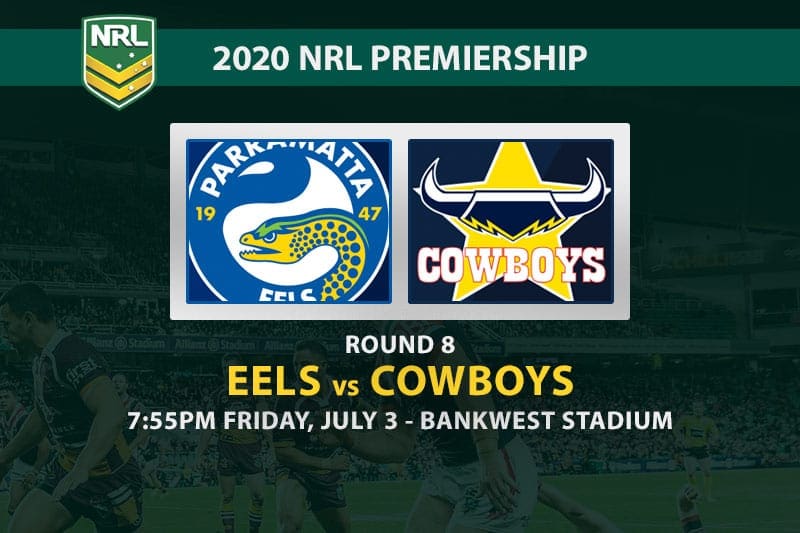 Parramatta Eels vs North Queensland Cowboys