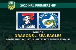 St George Illawarra Dragons vs Manly Sea Eagles