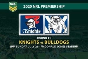 Knights vs Bulldogs NRL betting tips