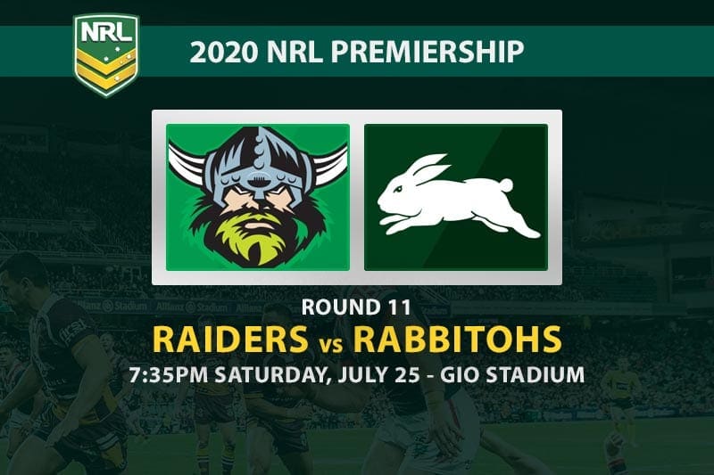 Raiders vs Rabbitohs betting tips