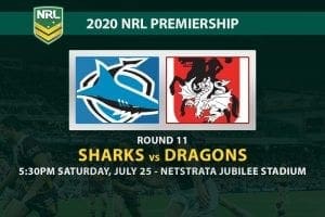 Cronulla Sharks vs St George Illawarra Dragons