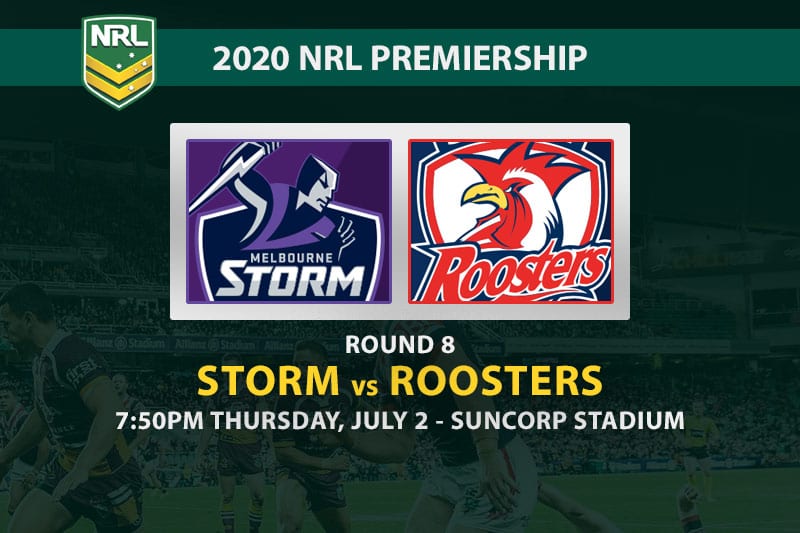 Storm vs Roosters NRL betting tips