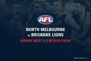 Kangaroos vs Lions AFL betting tips