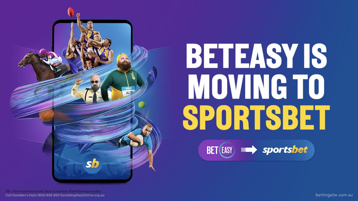 Beteasy is moving to Sportsbet