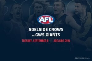 Crows vs Giants AFL betting tips