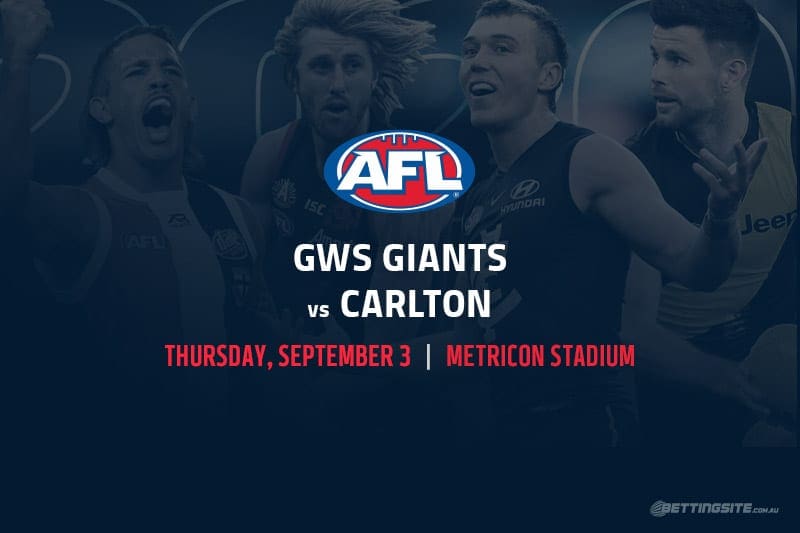 Giants vs Blues AFL betting tips